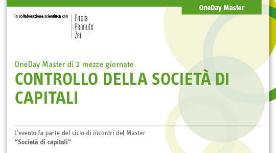 Immagine Controllo della società di capitali | Euroconference